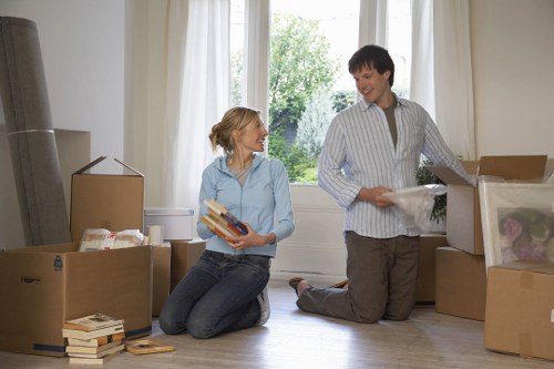 Household items and furniture placed in Shoreditch storage